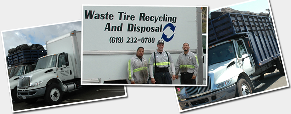 waste tire removal and tire recycling